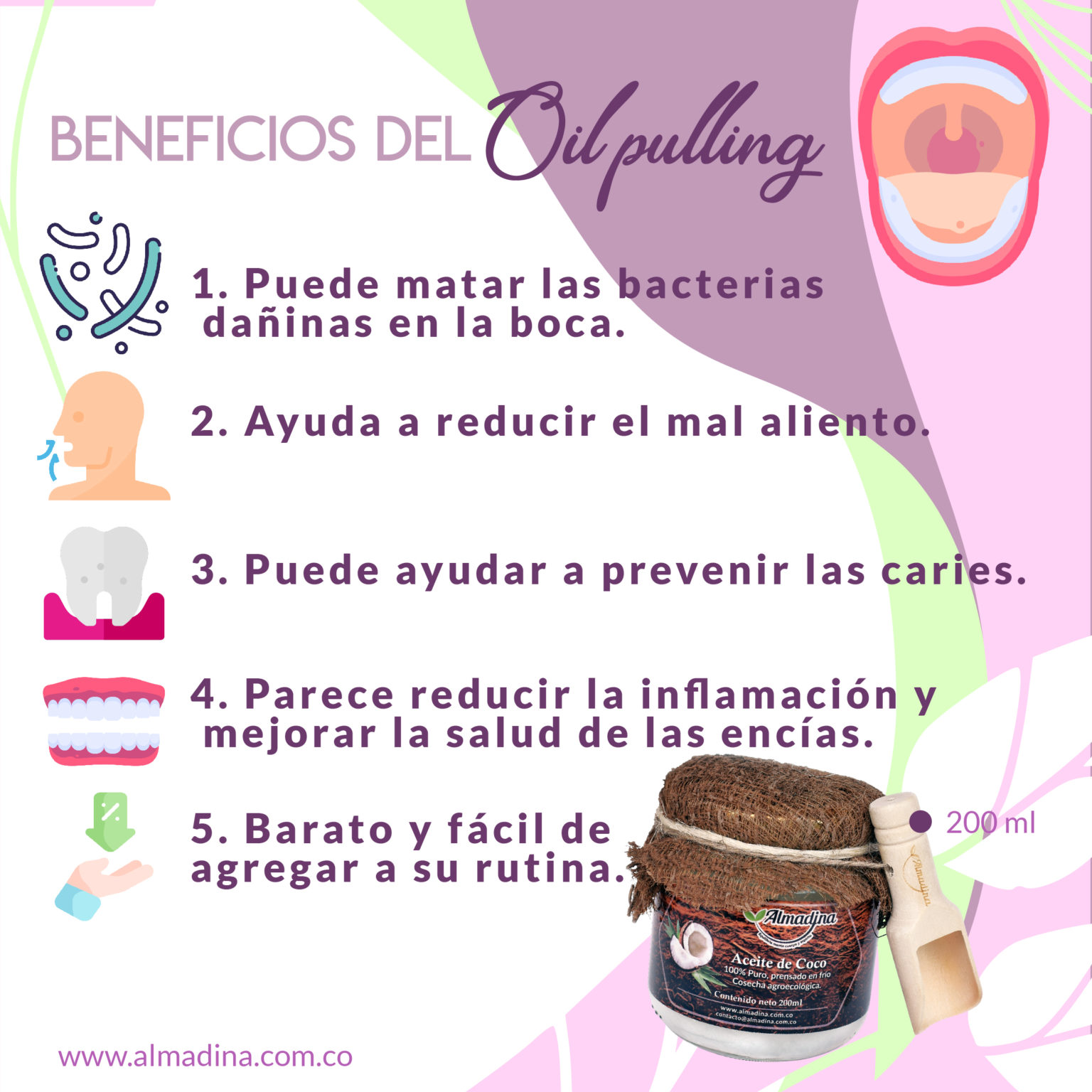 Aceite de coco Almadina