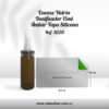 Envase Vidrio Dosificador 15ml Ámbar Tapa Silicona