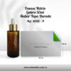 Envase Vidrio Gotero 50 ml Ámbar Tapa Dorada