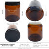 Envase Crema 200gr Tapa Negra ref 30611