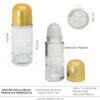 Roll On 50ml Tapa Dorada Red 30801