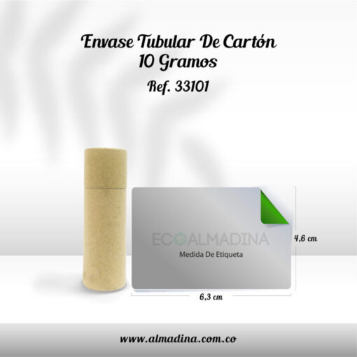Envase Cartón 10 Gramos