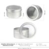 Envase Aluminio 120gr Windows Ref 34121