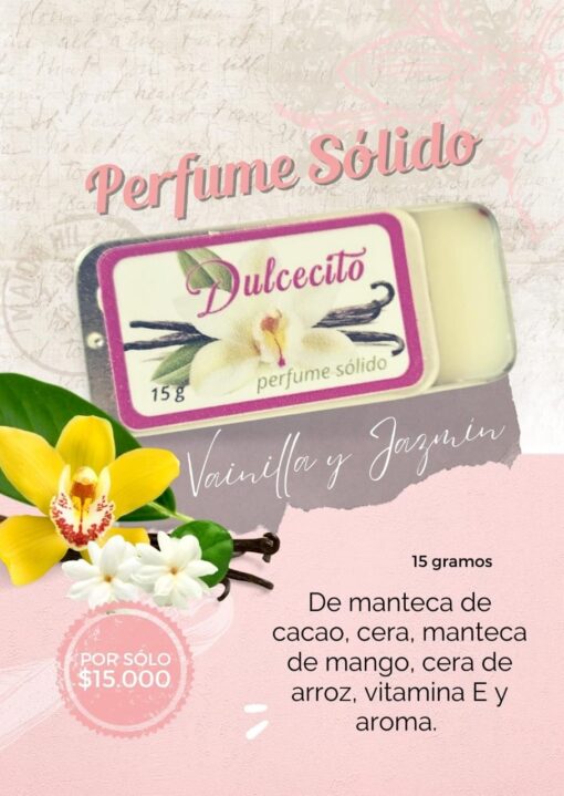 Perfume sólido Dulcecito