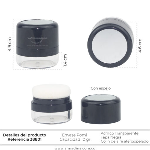 Envase Pomi para Productos Cosméticos ref 38801
