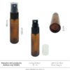 Envase Spray 10ml Tapa Plástica Ref 7000s