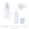 Envase Dispensador Opalizado 50ml REF 30306