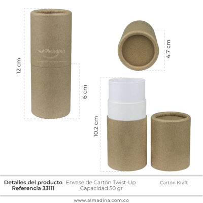 Ref 33111 Cartón Twist Up 50gr